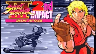 Street Fighter III 2nd impact - 1CC (Ken) - Partida comentada VOSE