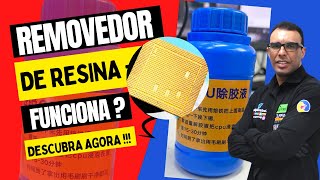 TESTE DE REMOVEDOR DE RESINA FUNCIONA ???