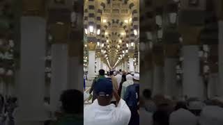 Begini suasana selesai Sholat Dhuhur di Masjid  Nabawi Madinah Al Munawaroh Nop 2022