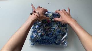 ASMR jigsaw puzzle: Plastic bag crinkles