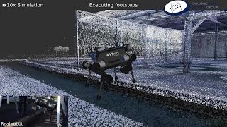 IROS19 - Multi-controller multi-objective locomotion planning for legged robots