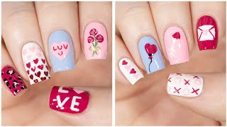 New Nail Art 2023 ♡ Easy & Cute Valentine's Day Nail Designs