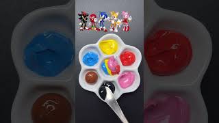 Guess the mixed color #satisfying #sonic  #colormixing #youtubeshorts #mixandmatch #satisfyingvideo