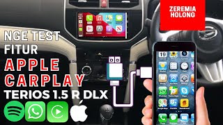 Mencoba Fitur Apple CarPlay Daihatsu All New Terios R MT Dlx IDS 2022