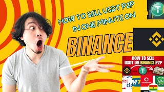 How to sell Usdt on binance