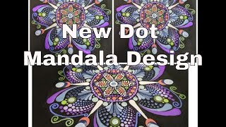 Multitool Mandala Painting on 5x7 canvas ~ New Dot Art ~ Miranda Pitrone Art