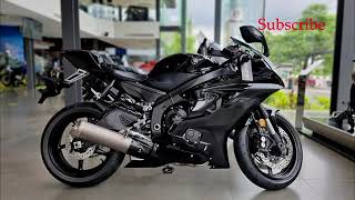 Amazing Yamaha YZF R6 2021 Midnight Black