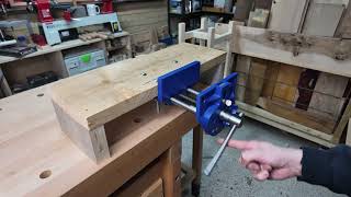 Quick Release bench Vices for the wood workshop