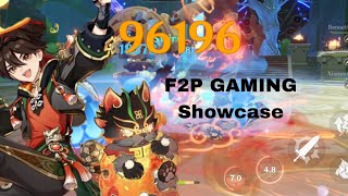 my f2p gaming showcase | Genshin impact |  Eulaislive