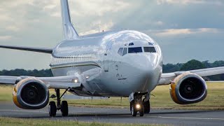 ✈ West Ham Onboard | Air Horizont Boeing 737-400 Take Off from London Southend!