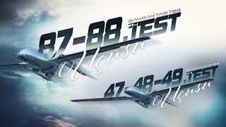 Bayraktar TB3 PT-1 87., 88 ve PT-2 47., 48,. 49. Test Uçuşları