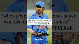 You have turn into Milestones #026 #durgadaily #sachintendulkar #quotes #shorts #viral