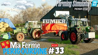 ⭕️C'est repartie dans le FUMIER avec une nouvelle PETITE BENNE! [ Live MA FERME PERIGOURDINE ]