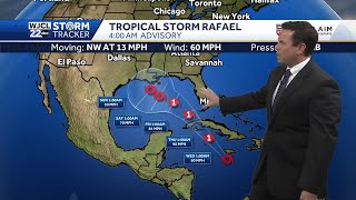 Tracking Tropical Storm Rafael