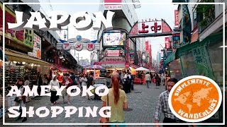 Ameyoko Shopping Street - Ueno park - Tokio - VIAJE A JAPÓN CAPITULO 6