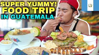 ULAM OVERLOAD IN GUATEMALA STREET FOOD 🇬🇹 LAKE ATITLAN ADVENTURE