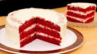 Red Velvet Cake with Cream Cheese Frosting