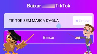 TIKTOK SEM MARCA D'ÁGUA- ATUALIZADO 2023