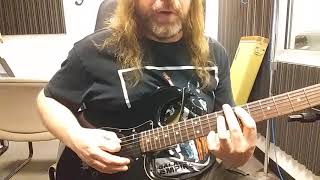 How to play Black Sabbath Paranoid verse section on guitar.