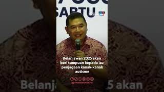 Belanjawan 2025 akan beri tumpuan kepada isu penjagaan kanak-kanak autisme