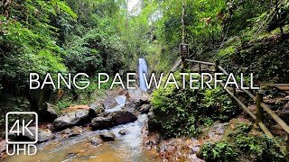 [4K] Walk to the largest waterfall in Phuket | Bang Pae waterfall | 4K Virtual tour