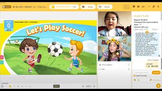 51talk Class Level 0 || Let's Play Soccer Teacher Jenny