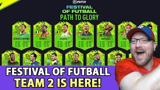 🔴⚽ LIVE NOW - PREVIEW PACKS - Festival of Futball Path to Glory Team 2 - New 6pm Content FIFA 21 FUT