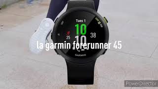 Présentation montre garmin forerunner 45