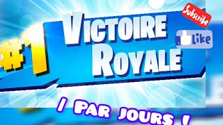 Fortnite top1 avec ma chérie.