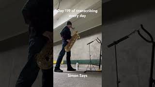 Day 119 of my daily transcribing challenge and I decided to transcribe Simon Says by Pharoahe Monch