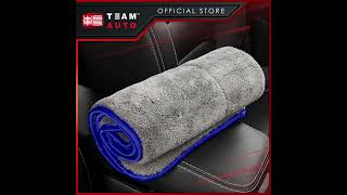 TAP18458-TAP18460 Deerskin double-sided thickened car wash towel blue 40x50cm