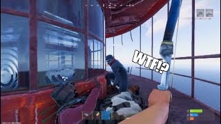 I Found 2 AFK Players On Lighthouse - Rust (THEY'RE LOADED)