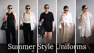 Summer Style Uniforms | My Go To Outfit Formulas For Summer 2024