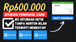 Belum Viral💸 Aplikasi Penghasil Uang Saldo Dana Tercepat 2024 Terbukti Membayar | Apk Penghasil Dana