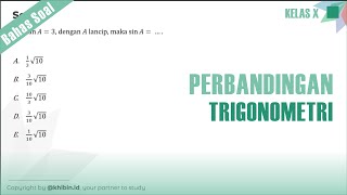 Perbandingan Trigonometri | Kelas 10