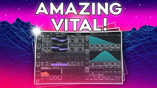 "Amazing Vital" - Synthwave Presets/Soundbank, 6 Templates, Sample Pack