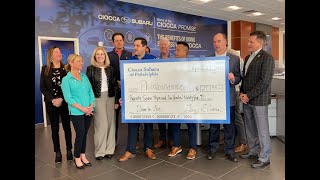 Ciocca Subaru of Philadelphia Share The Love Check Presentation 2022