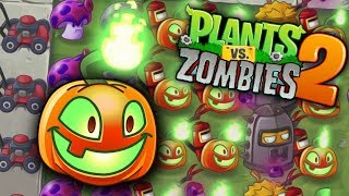 Plants vs Zombies 2 - JACK O' LANTERN na HALLOWEEN