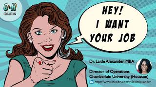 Hey! I Want Your Job   E003   Dr Laide Alexander MBA video