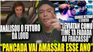 ANALISTA GRINGO REAGE AO ANUNCIO DO PANCADA e ANALISA FUTURO DA LOUD - CASTERS GRINGOS DETONAM A LEV