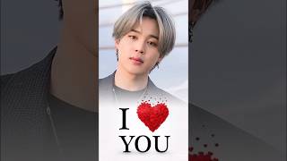 Jimin new video #I ❤️ you#bts #army #love#shorts