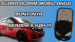 Cara Mengatasi Alarm mobil bunyi 3 Kali@AutoMantul​