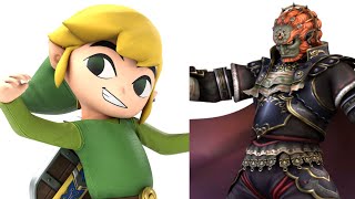 Toon Link vs Ganondorf in Super Smash Bros Brawl (Remaster)