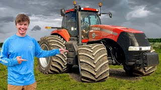 I Was Forced Out Of The Fields By Thunderstorms