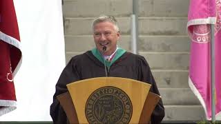 NBC News correspondent Tom Costello 2022 commencement address at CU Boulder