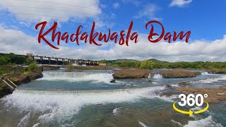 Khadakwasla Dam | Best Place to visit in Pune | खडकवासला धरण | 360 video