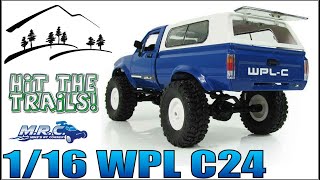 🏔 HIT THE TRAILS! WPL C24 1/16 RC Crawler!  EP#491