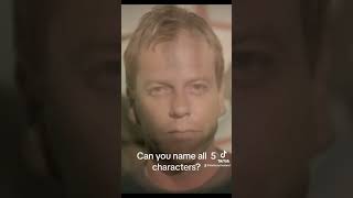 Can you name all 5 of Kiefer’s Characters he’s played? #movie #quiz #youtubeshorts #kiefersutherland