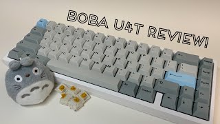 When thock meets thock?! Boba U4T switch reveiw!