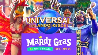 Mardi Gras Parade At Universal Orlando! BEST Parade In Orlando!